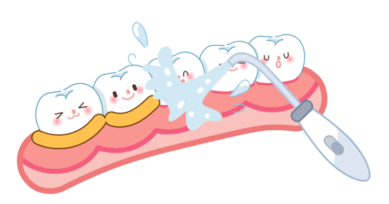 医生洗牙操作图