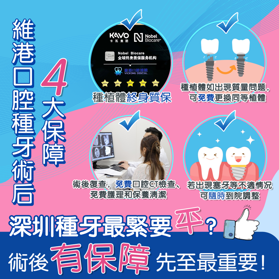 维港种牙后保障