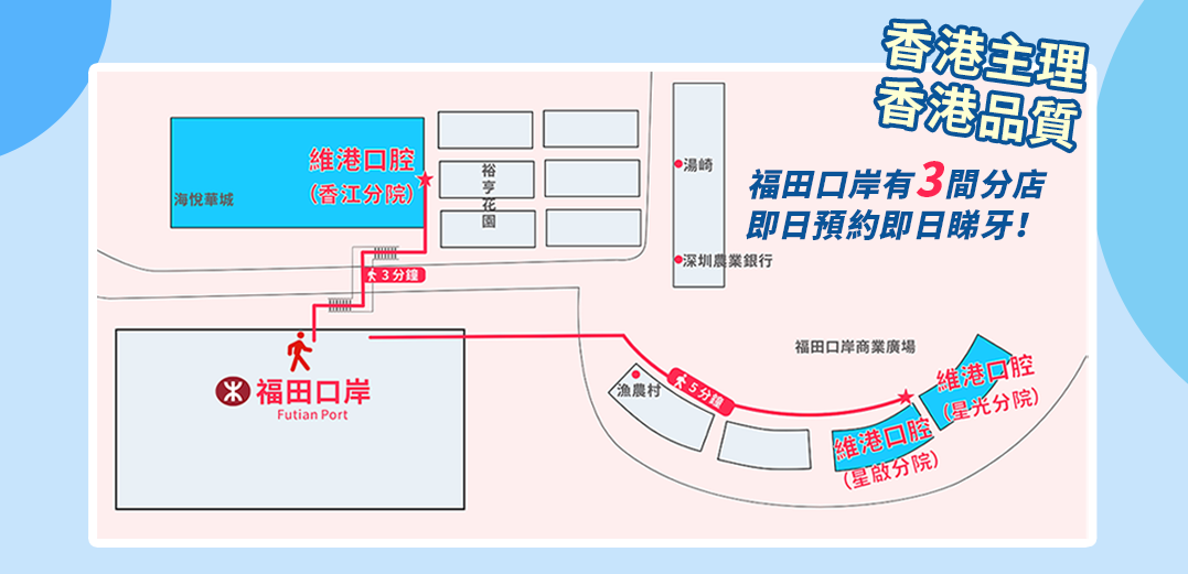 维港口腔过关即到 维港口腔过关即到